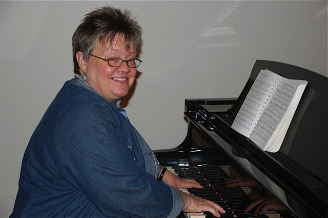 Kathy at Piano