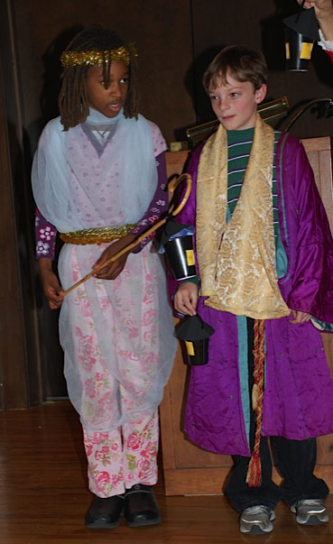 Two Kids in Costume